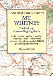 Tapa de High Sierra Hiking Guide to Mt Whitney