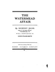 Tapa de The Watermead affair