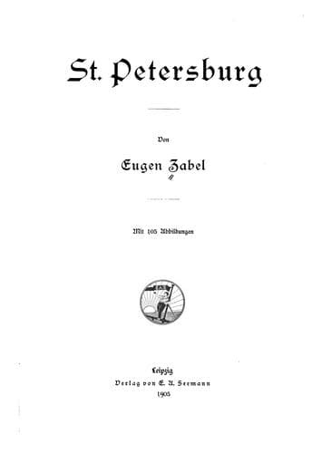 Tapa de St. Petersburg