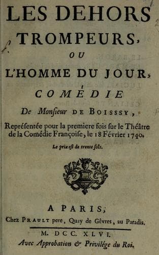Tapa de Les dehors trompeurs