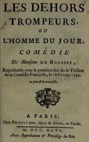 Tapa de Les dehors trompeurs