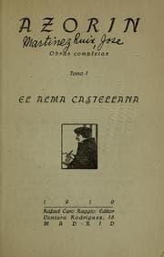 Tapa de El alma castellana