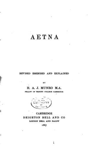 Tapa de Ætna