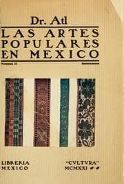 Tapa de Las artes populares en Mexico