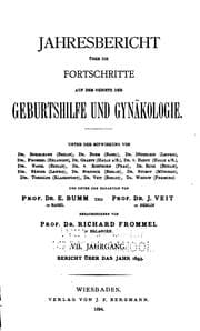 Tapa de Jahresbericht Geburtshilfe und Gynaekologie