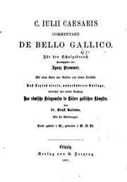 Tapa de Commentarii de bello Gallico I-VIII