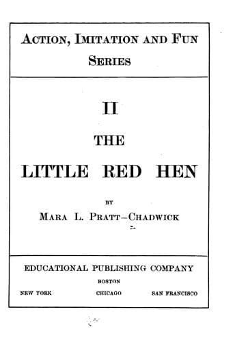 Tapa de The Little Red Hen