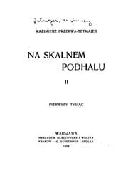 Tapa de Na Skalnem Podhalu