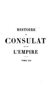 Tapa de Histoire du consulat et de l'empire