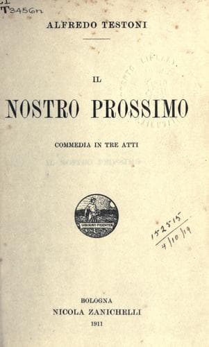 Tapa de Il nostro prossimo