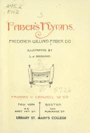 Tapa de Faber's hymns