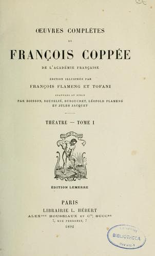 Tapa de Théâtre