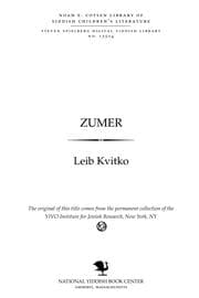 Tapa de Zumer
