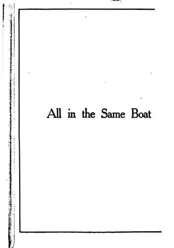 Tapa de All in the same boat