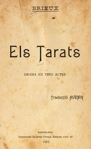 Tapa de Els tarats