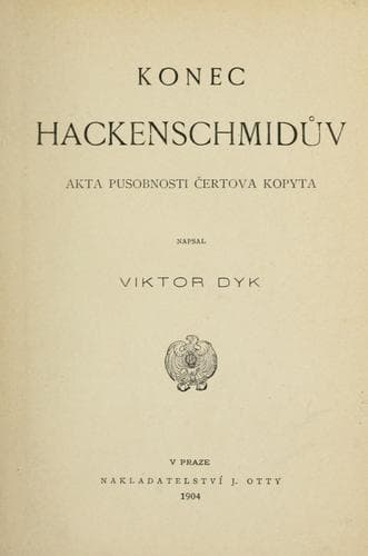Tapa de Konec Hackenschmidv.