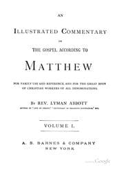 Tapa de An Illustrated Commentary on the Gospel According to Matthew for Family Use and Reference ..