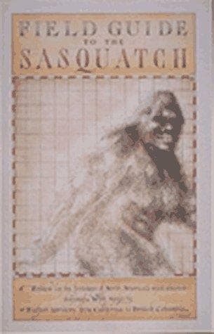 Tapa de Field guide to the sasquatch