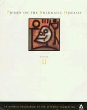 Tapa de Primer on the rheumatic diseases