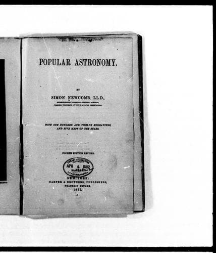 Tapa de Popular astronomy
