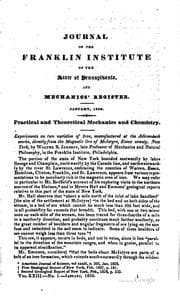 Tapa de Journal of the Franklin Institute