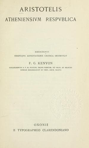 Tapa de Atheniensivm respvlica