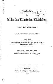 Tapa de Geschichte der bildenden Künste