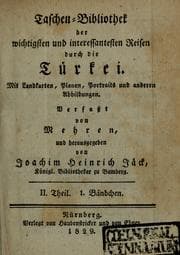 Tapa de Taschen-Bibliothek der wichtigsten und interessantesten Reisen in die Türkei