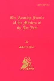 Tapa de The Amazing Secrets of the Masters of the Far East
