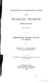 Tapa de Prehistoric burial places in Maine