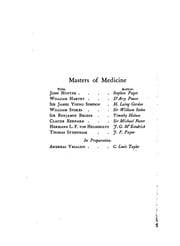 Tapa de Masters of medicine v. 5, 1897