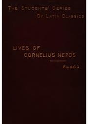 Tapa de The lives of Cornelius Nepos