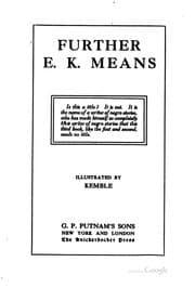 Tapa de Further E. K. Means
