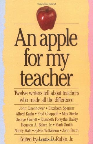Tapa de An Apple for my teacher