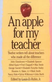 Tapa de An Apple for my teacher
