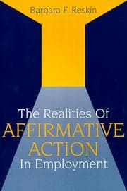 Tapa de Realities of Affirmative Action in Employment