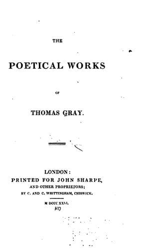 Tapa de The Poetical Works