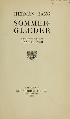 Tapa de Sommerglæder