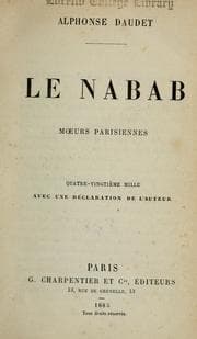 Tapa de Le nabab