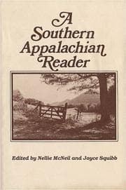 Tapa de A Southern Appalachian reader