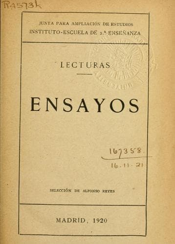Tapa de Lecturas