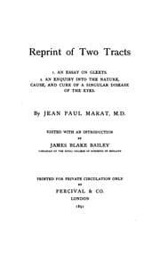 Tapa de Reprint of Two Tracts: 1. An Essay on Gleets ; 2. An Enquiry Into the Nature, Cause, and Cure of ..
