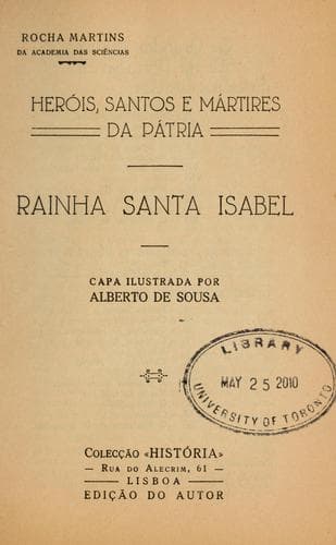 Tapa de Rainha Santa Isabel