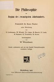 Tapa de Die philosophie im beginn des zwanzigsten jahrhunderts