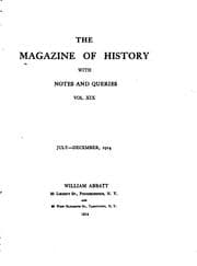 Tapa de The Magazine of History with Notes and Queries