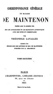 Tapa de Correspondance générale publiée pour la première fois sur les autographes et les manuscrits ...