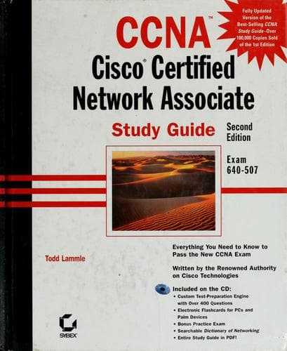 Tapa de CCNA Cisco certified network associate study guide