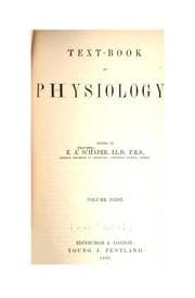 Tapa de Text-book of physiology v. 2, 1900