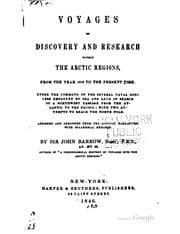 Tapa de Voyages of Discovery and Research Within the Arctic Regions, from the Year ..