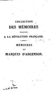 Tapa de Collection des mémoires relatifs à la Revolution française